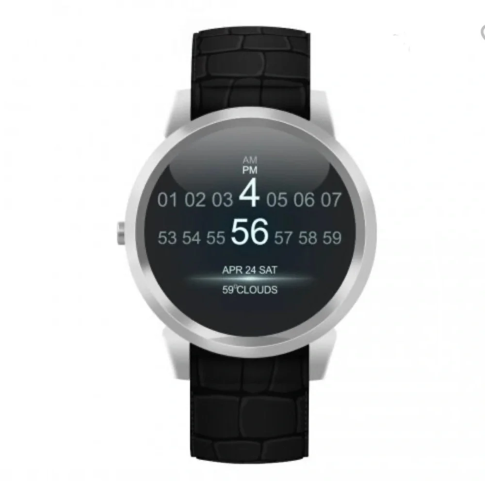 Scinex Halo Smart watch‎ Android 5.1 (Silver Black)